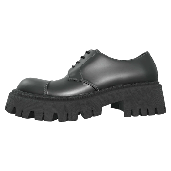 Balenciaga (Balenciaga) Black Derby Shoes
