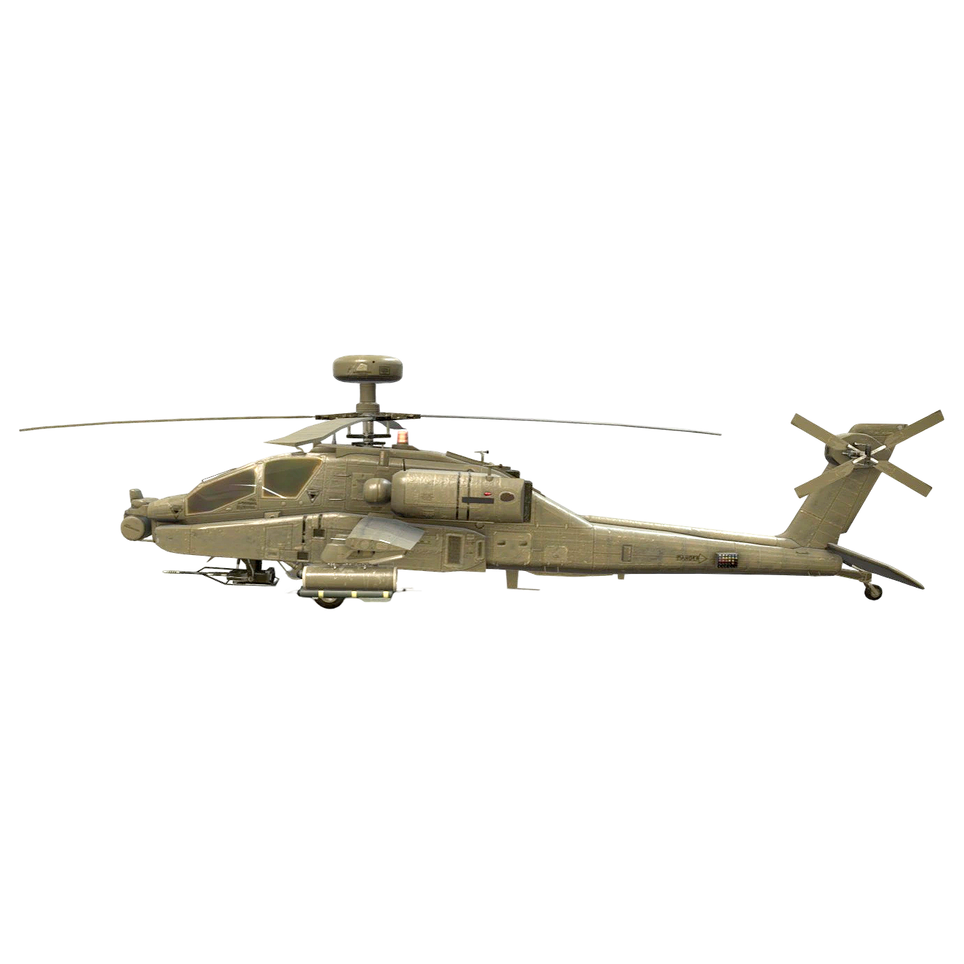 AH-64D Apache combat helicopter