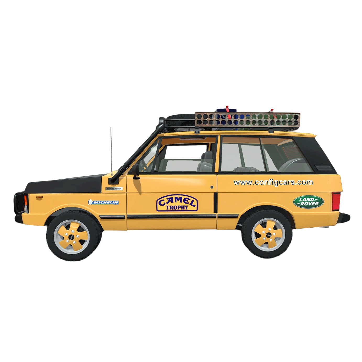 Land Rover Camel Cup Cross Country Race Painting