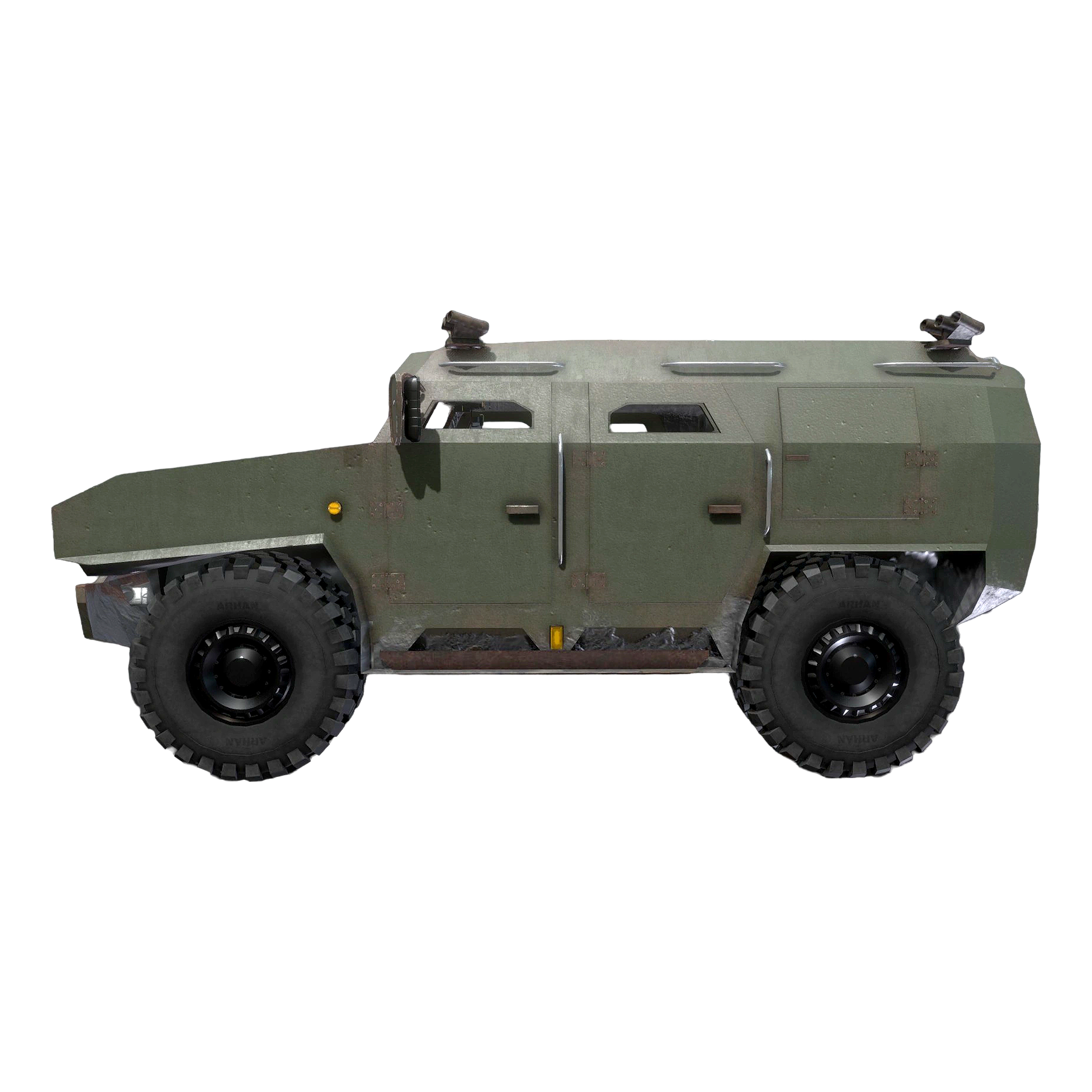 ArhanP51 multi-purpose military armored vehicle