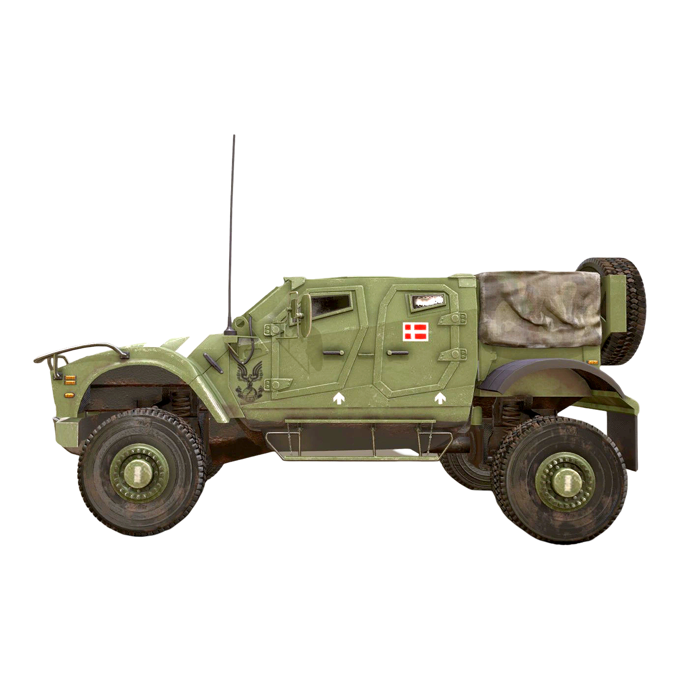 Oshkosh M-ATV armored personnel carrier
