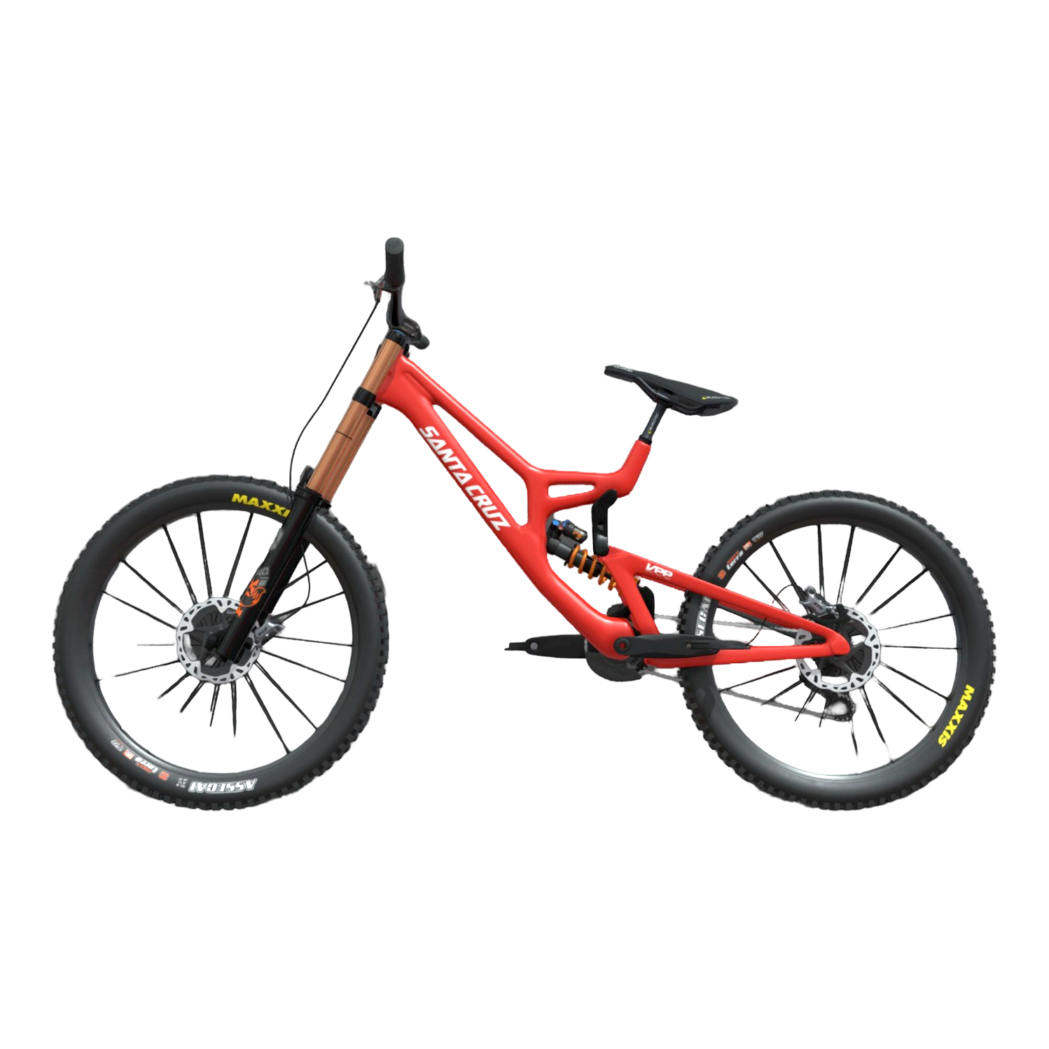 Santa Cruz V10 downhill mountain bike