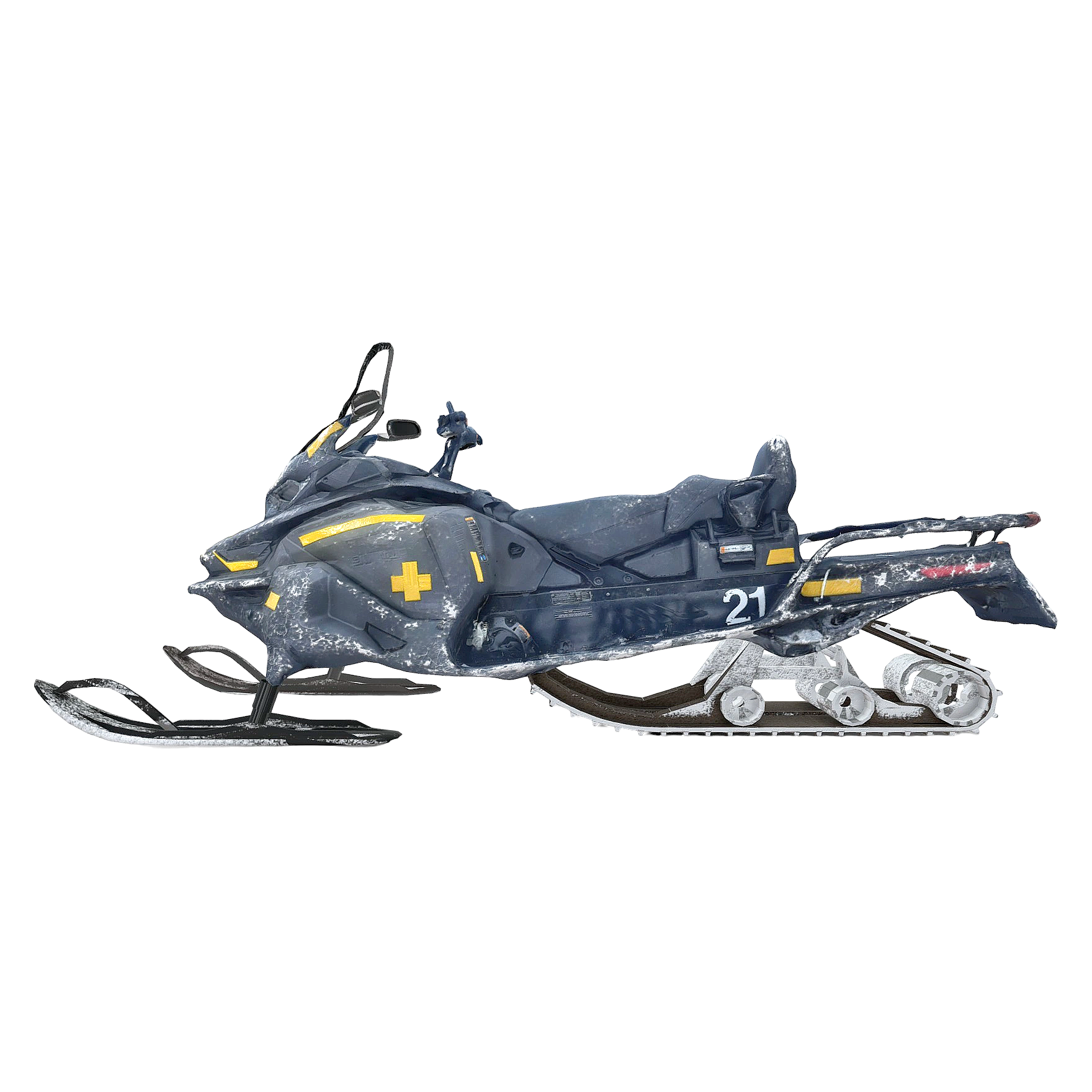 MEDPOLY Ski Patrol Snowmobile