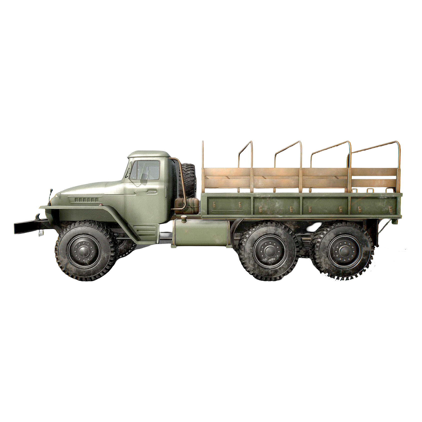 Ural 375d Military Truck