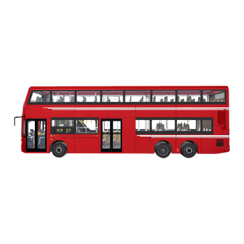 Hong Kong B8L 12.8 m Double Decker Bus