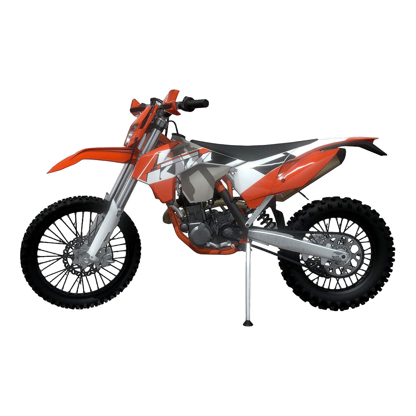 KTM 120 off-road motorcycle