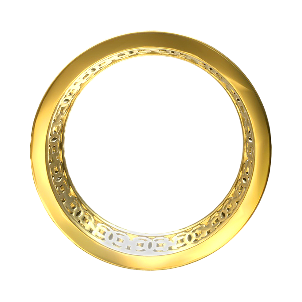 Carved Gold Ring