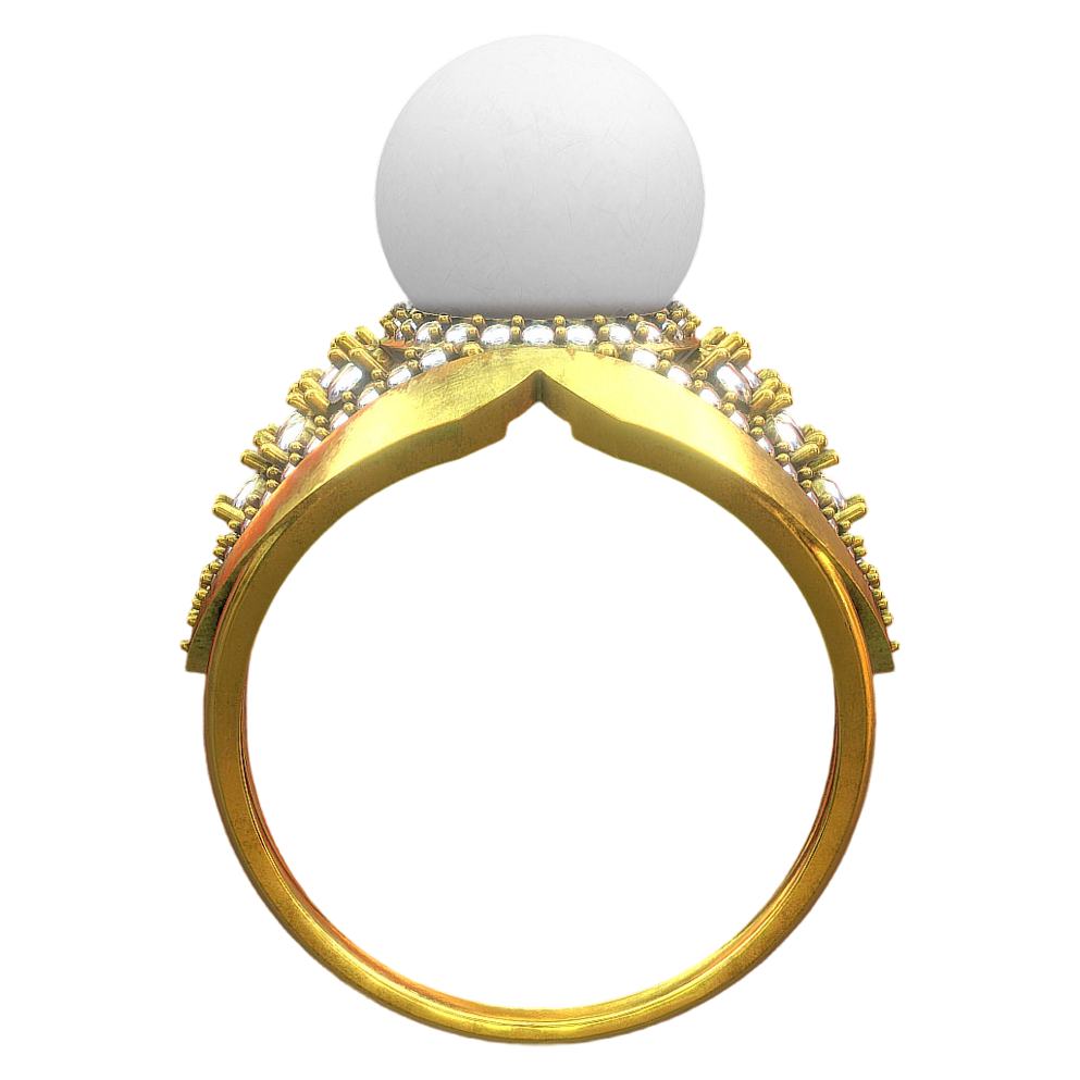 Pearl Gold Ring
