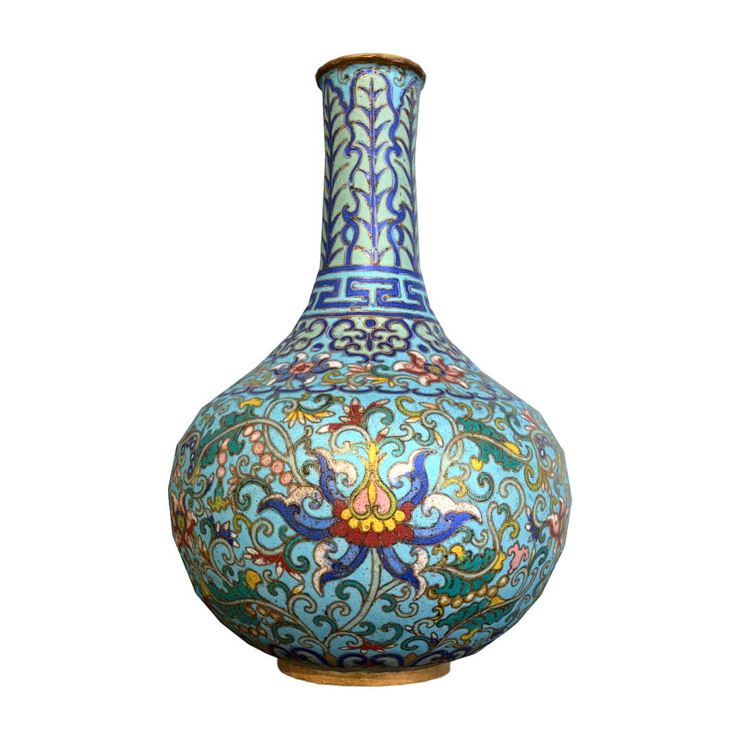 18th Century Chinese Cloisonne Vase