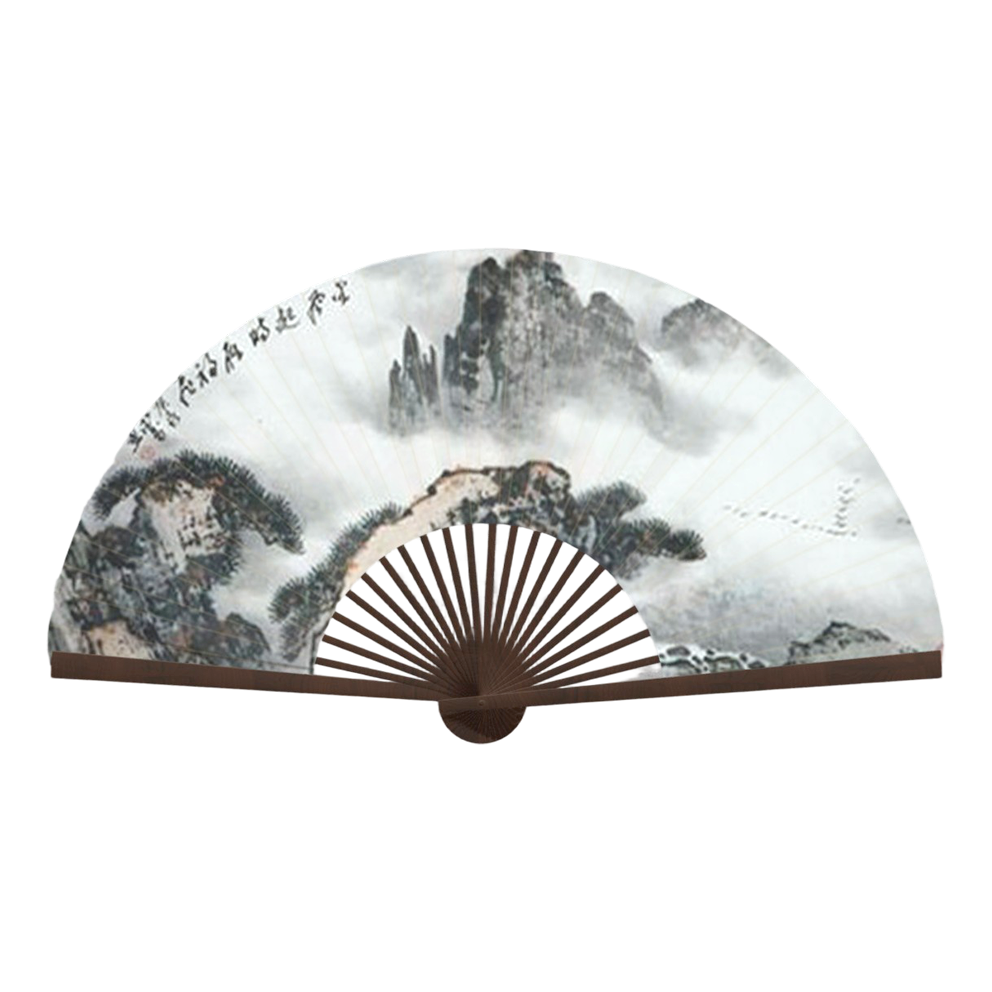 Ink Wind Paper Fan