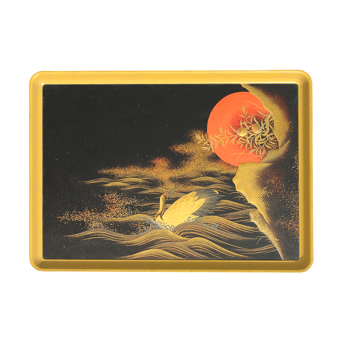 Japanese-style copper plate