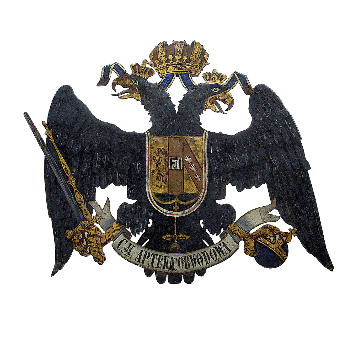 19th century Austrian Imperial coat of arms