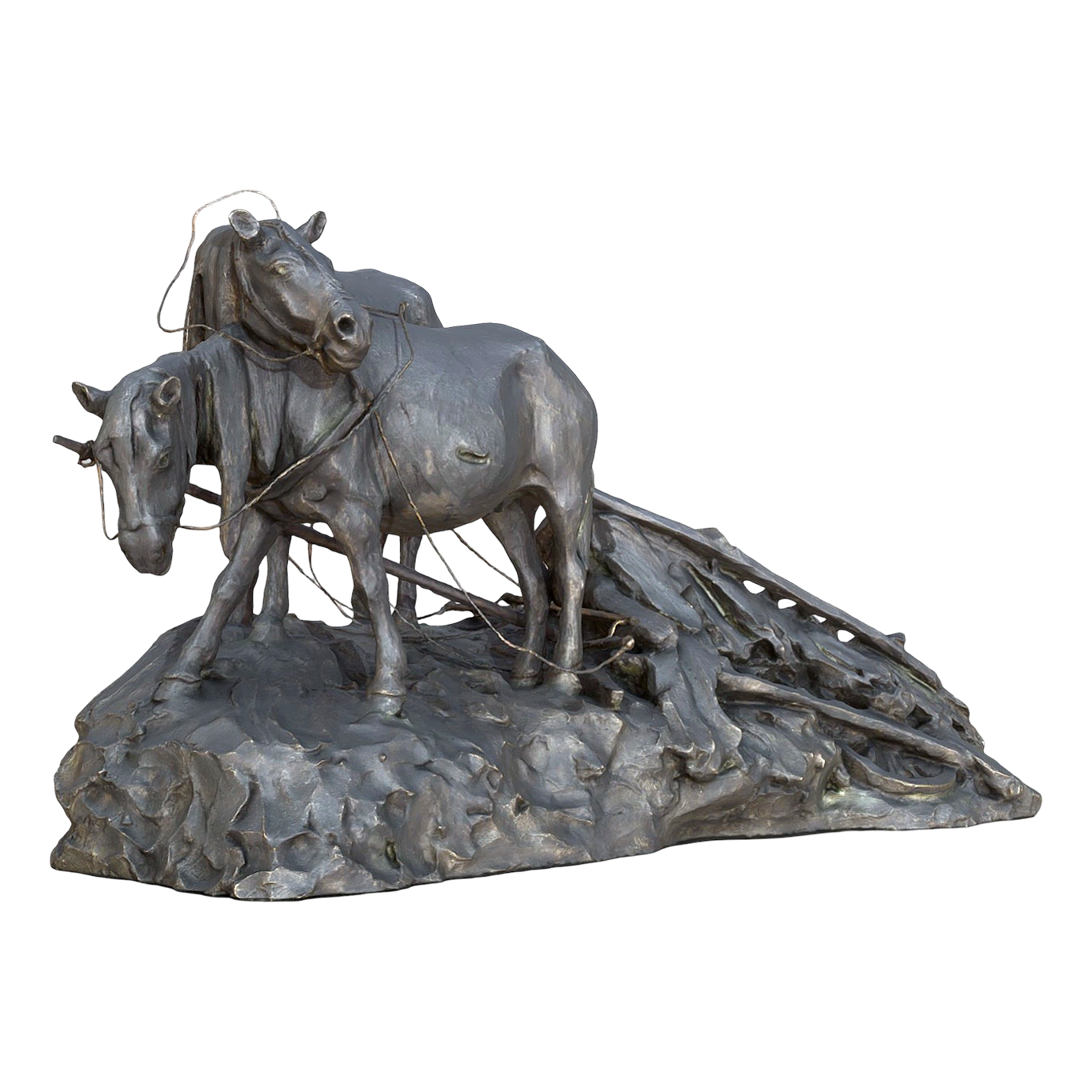 "On the Road" Plaster Statue