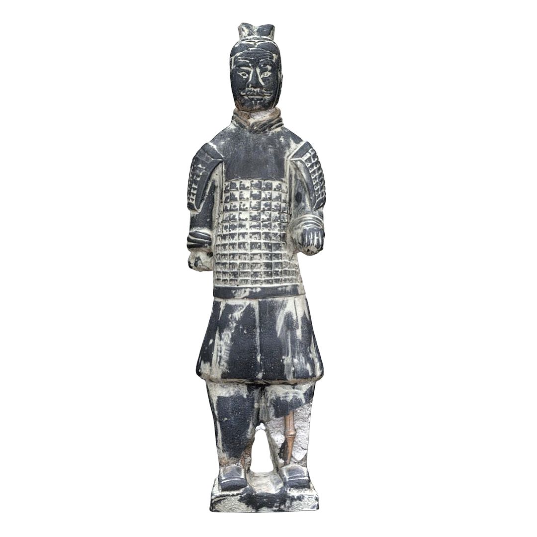 Qin Dynasty Cultural Relics Sword-holding Terracotta Warriors and Horses