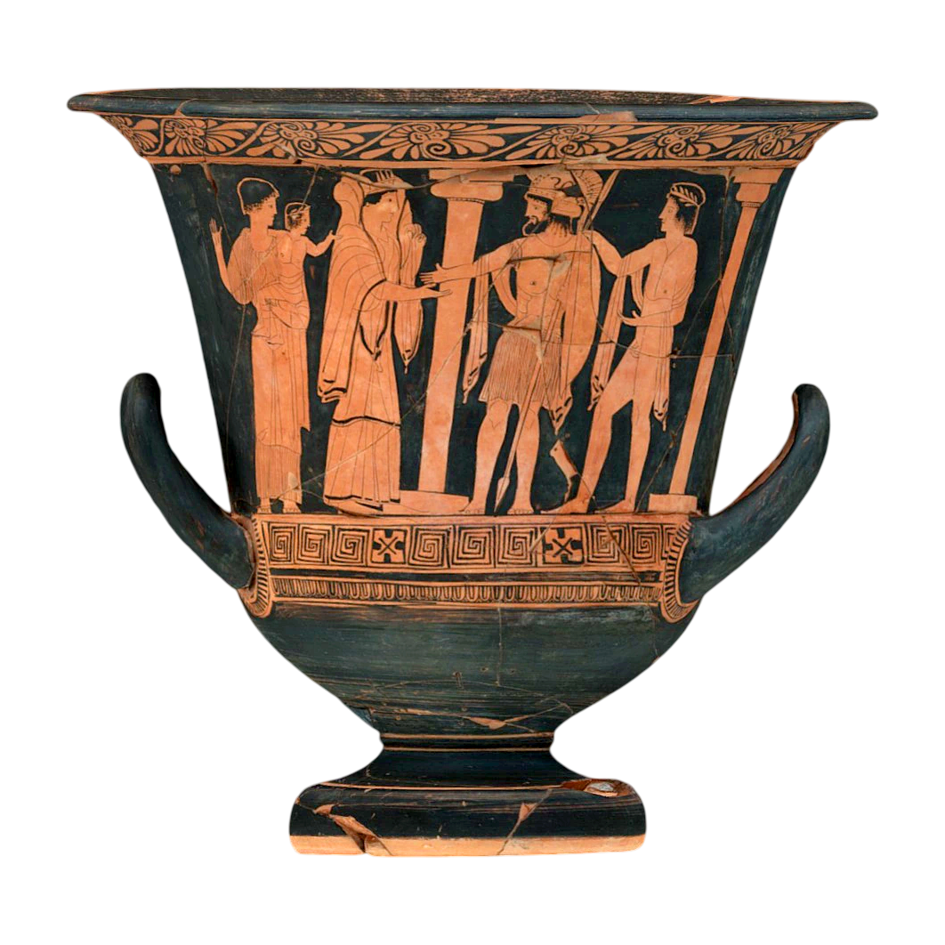 Fifth Century BC Cultural Relics Wine Glass-shaped Klatt Wine Vapor