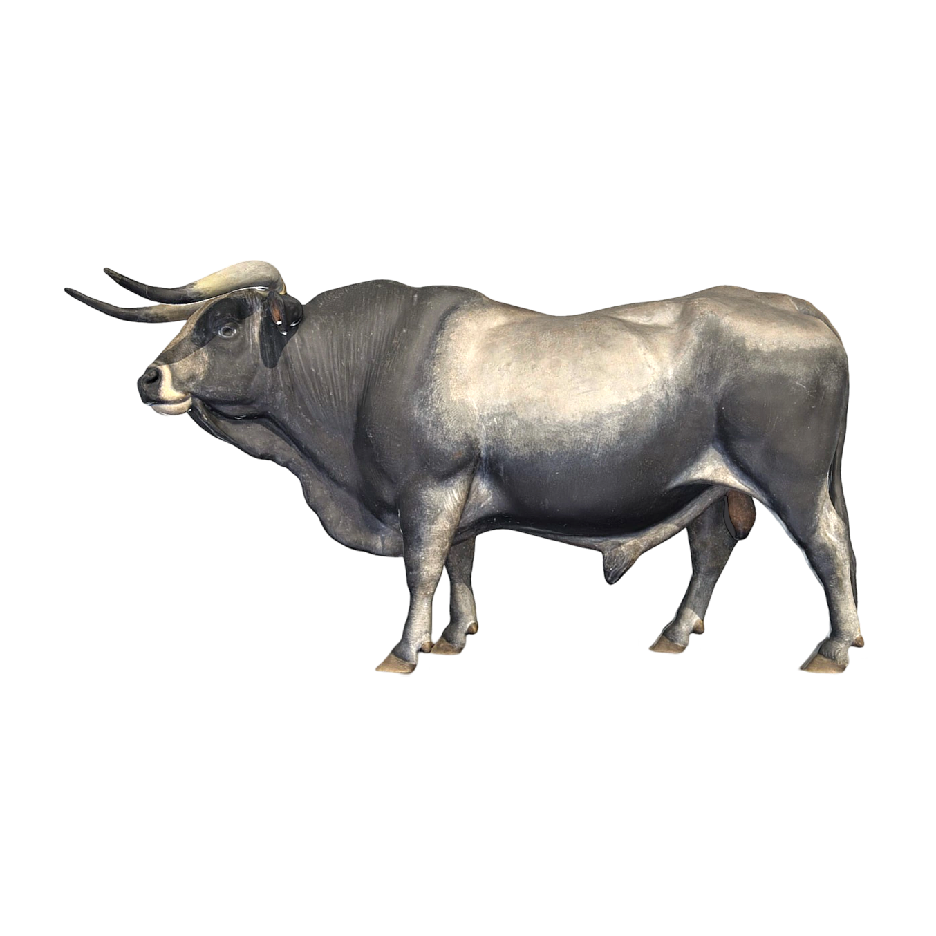 1889 Cast Iron Sculpture of a Male Buffalo