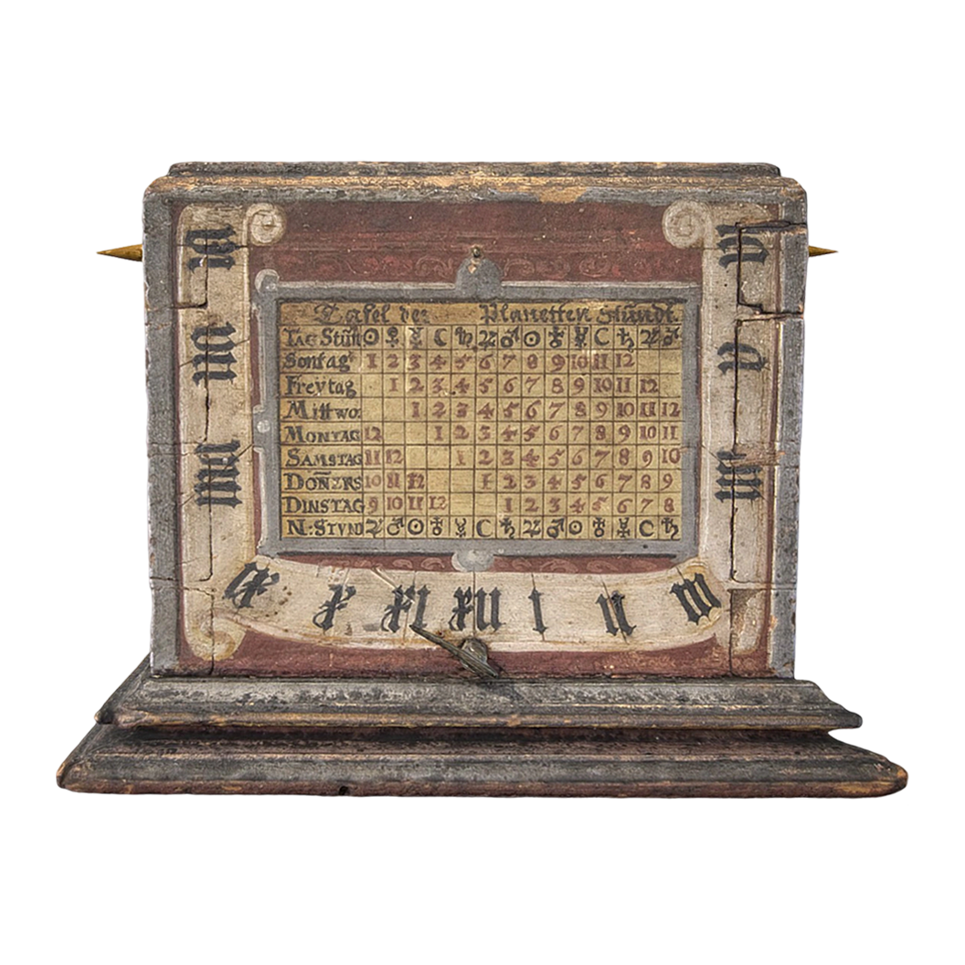 16th century astronomical instrument sundial