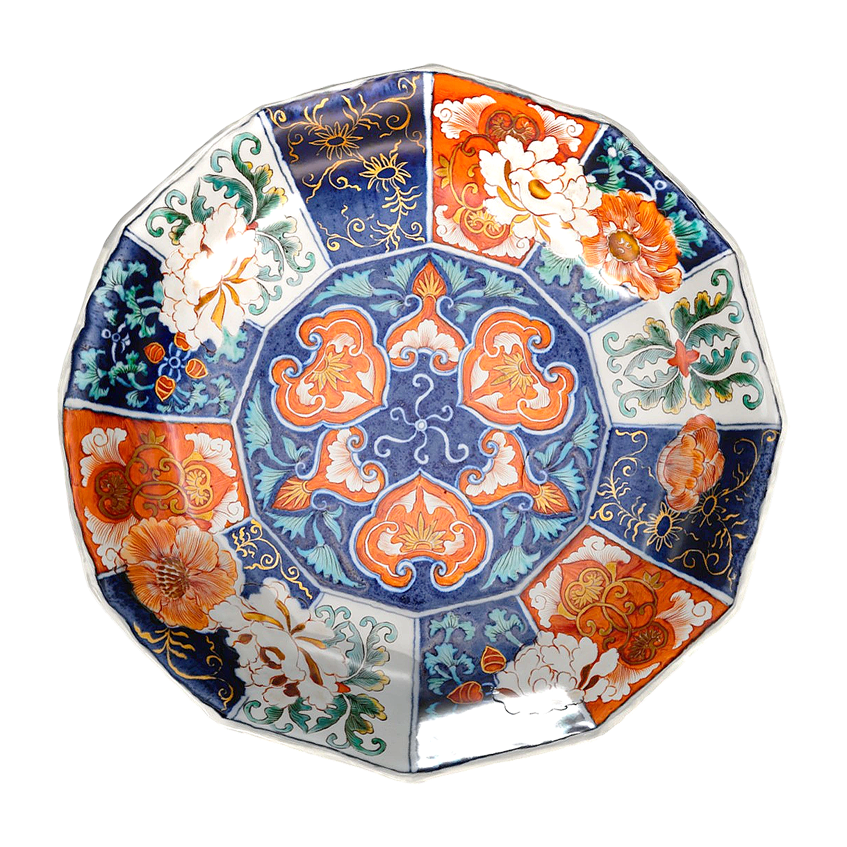 eighteenth-century european porcelain imitation twelve-horn bowl