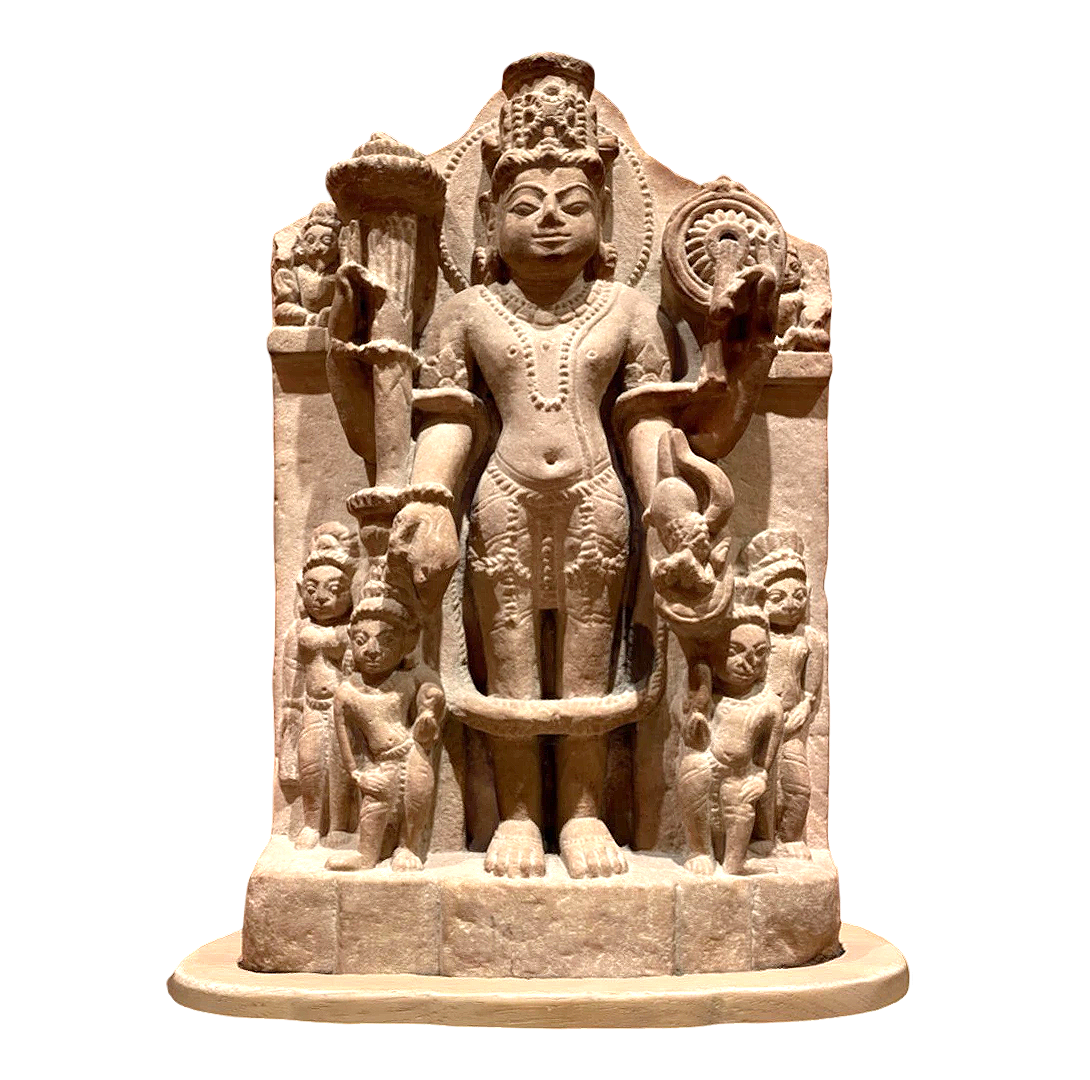 Indian statue of god Vishnu FBX model
