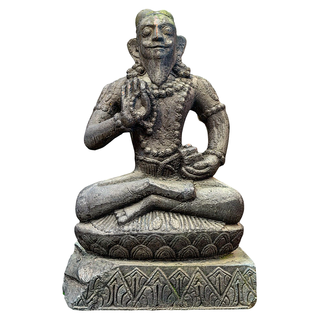 Nepalese cultural heritage meditation wise man