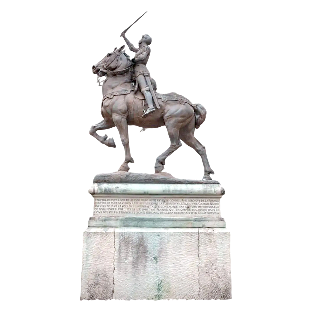 France Early 1920 s Statue Joan of Arc-Joan of Arc