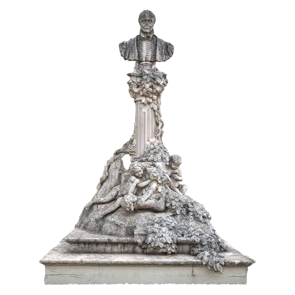 Monument to Pierre de Ronza, French poet of the 16th century