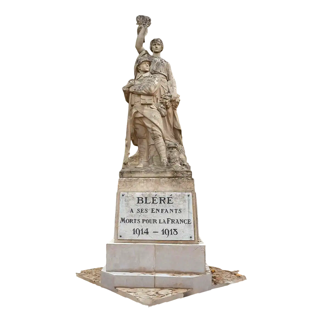 Monument to the soldiers of the First World War, Blair, France