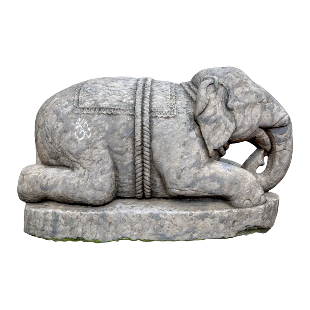 Nepal Cultural Heritage Patanduba Square Elephant Statue