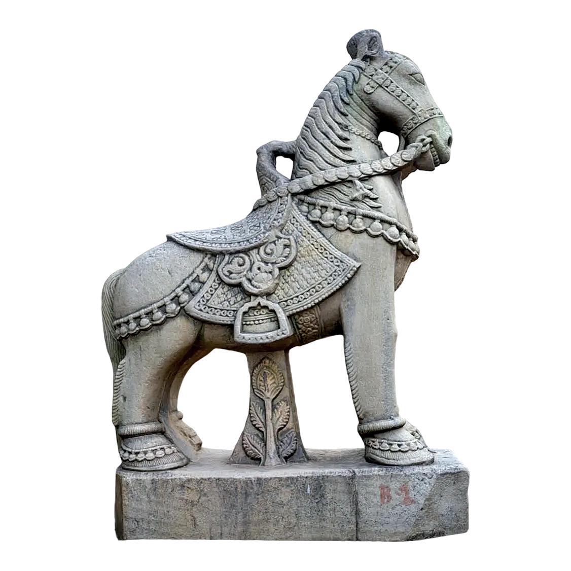Nepal Siti Lakshmi Temple Statue Mara Dynasty Horse Statue