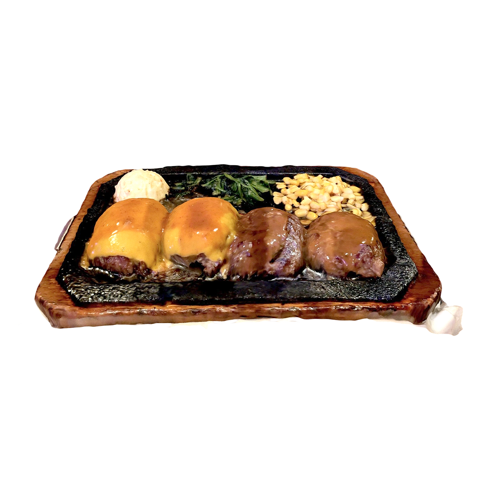 Japanese-style rice covered with eel sauce