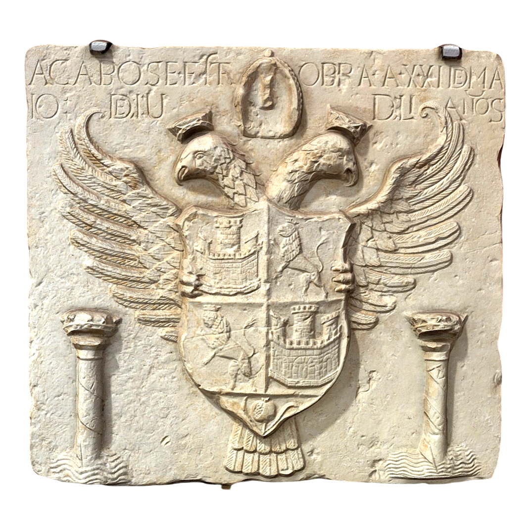 The coat of arms of the Spanish Emperor Charles V.