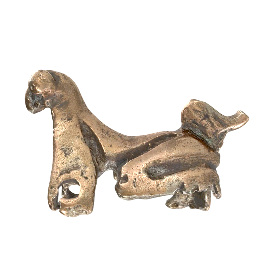 Gold-inlaid pendant of the Jinba sub-culture