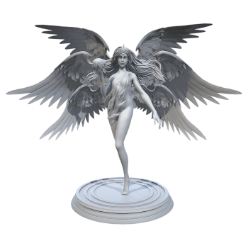 Angel of Death Decoration (3D Printable)