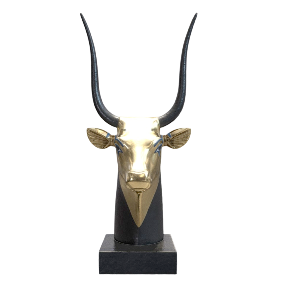 Hathor's head image (3D printable)