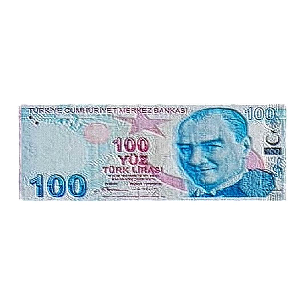 New Turkish Lira One Hundred Face Value