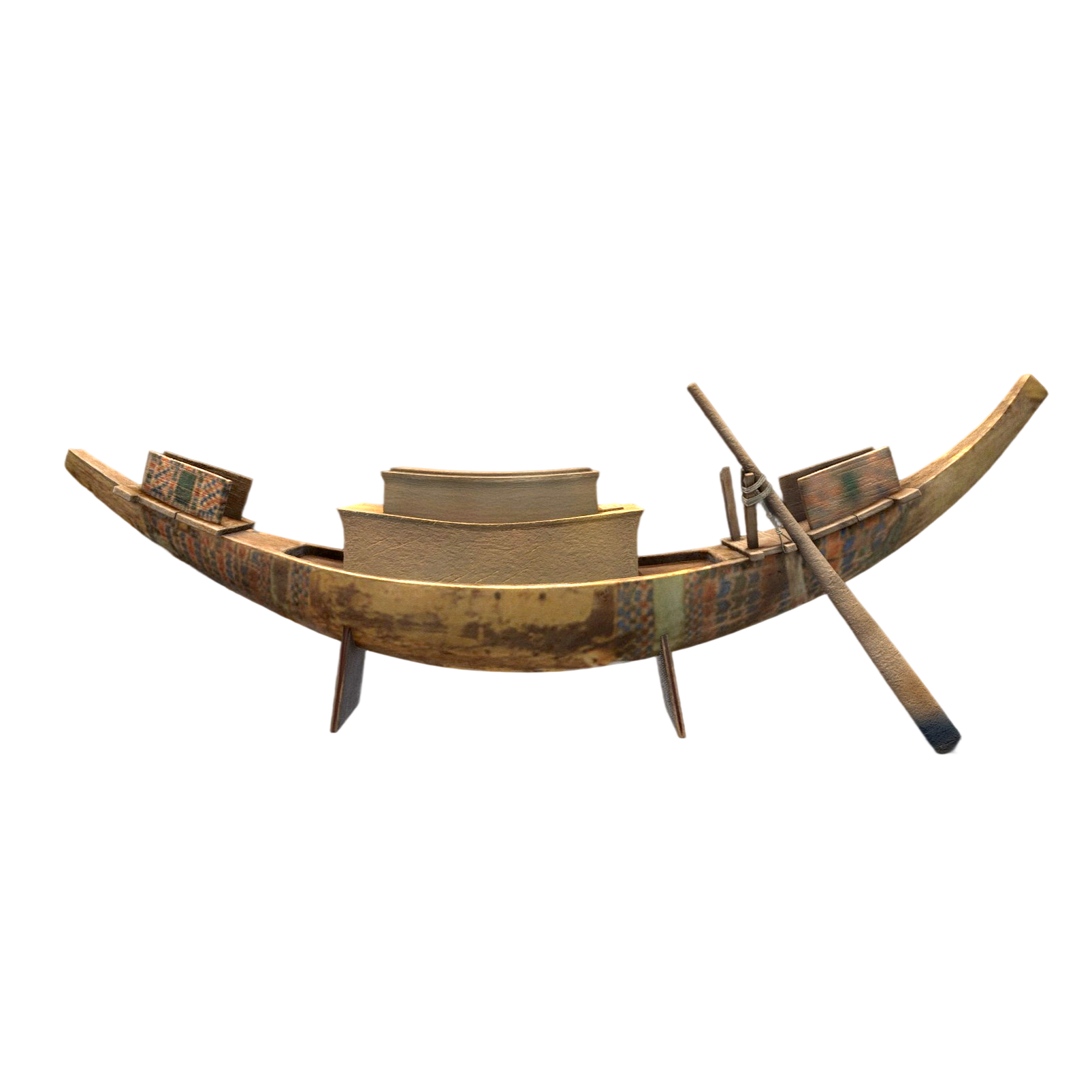 Decoration ornaments Tutankhamun's treasure ship (3D printable)