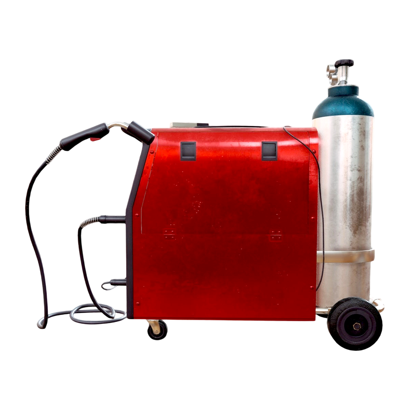 Old tire inflation pump