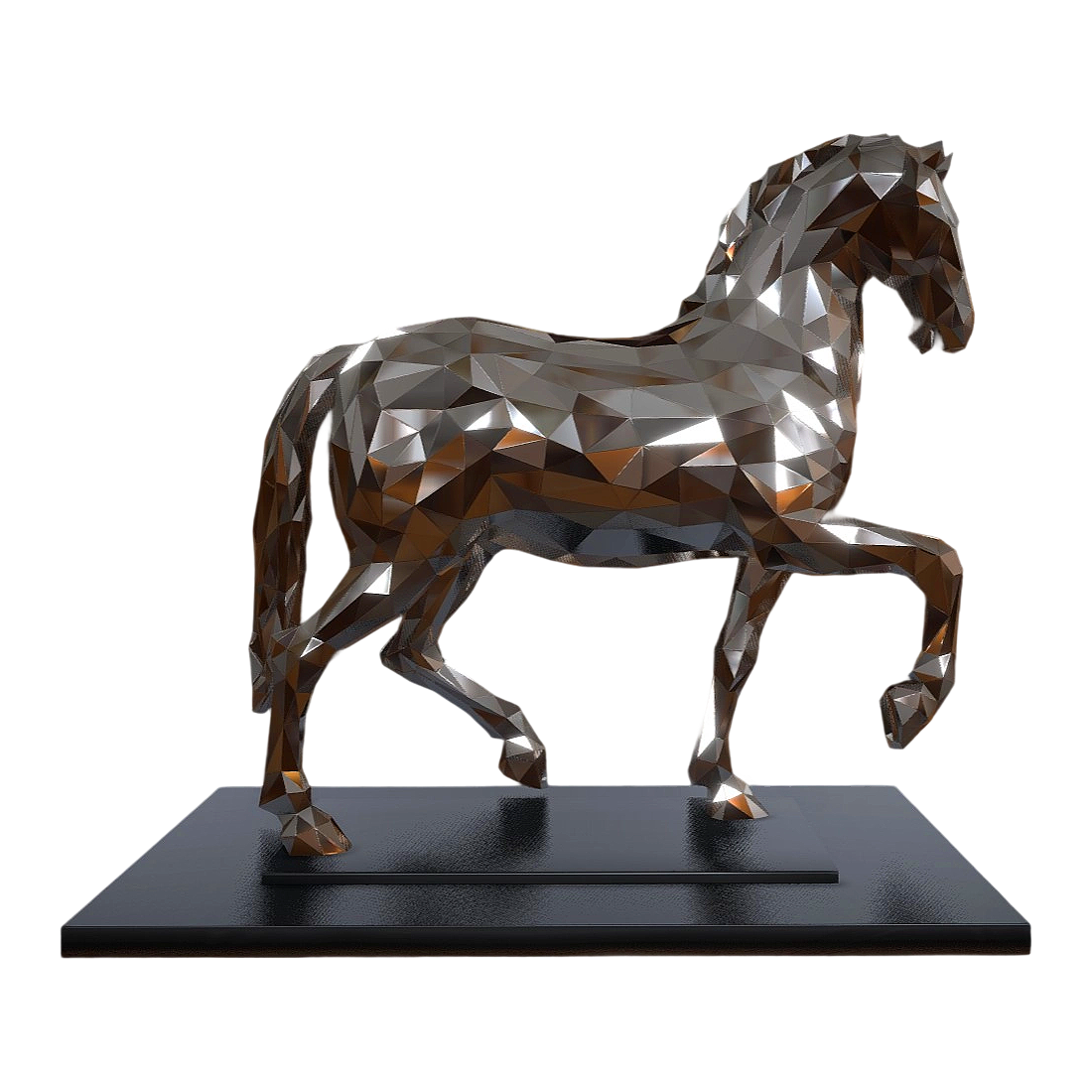 Horse carving decoration (support 3D printing)