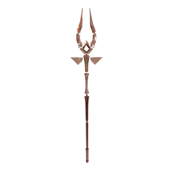 Ancient Egyptian Pharaoh Scepter (supports 3D printing)