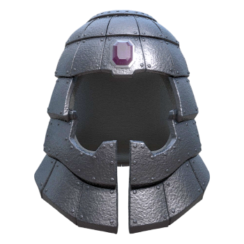 Ninja terracotta helmet (support 3D printing)
