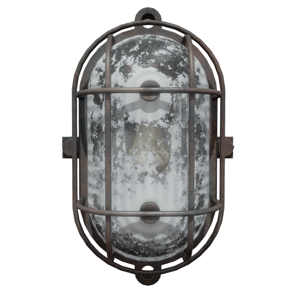 Old-fashioned tunnel light