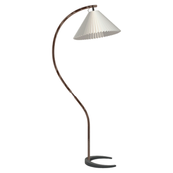European-style minimalist wood floor lamp