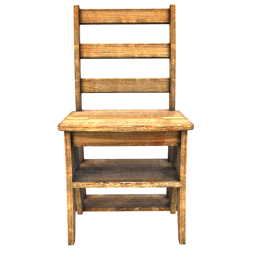 Simple multi-layer birch chair