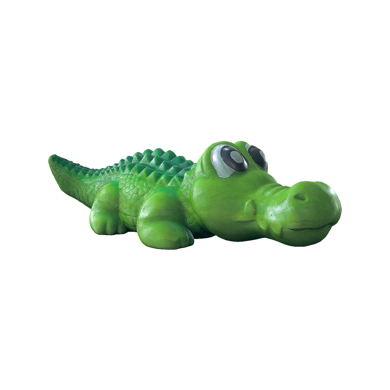 Rubber little crocodile