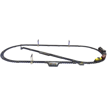 Track train toy (with animation)