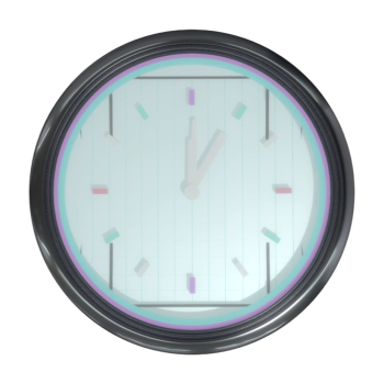 Clock (3D animated model)