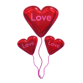 Love Balloon (3D Action Model)