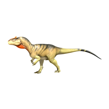 Fragile allosaurus (3D animated model)