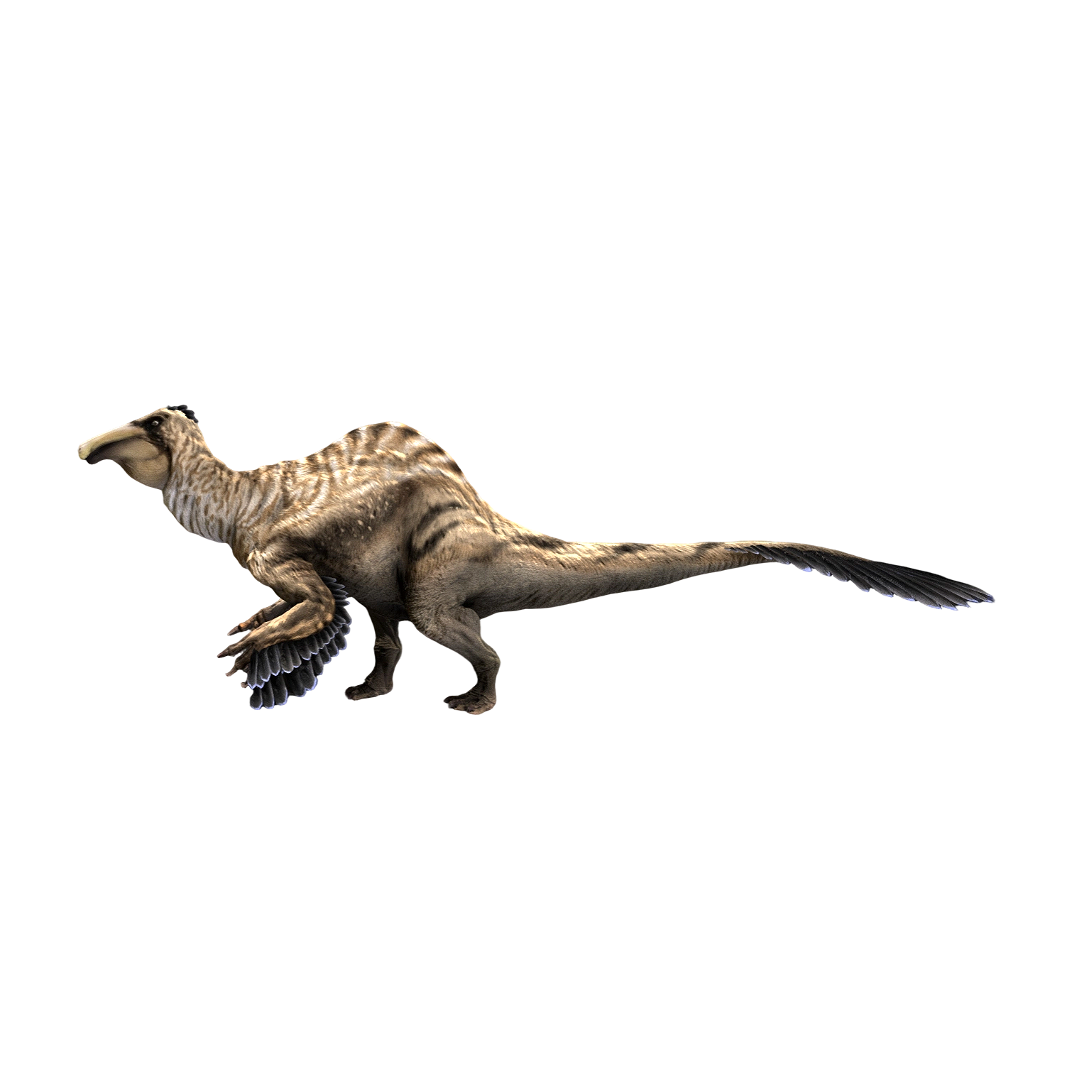 Horrified Dragon (3D animated model)