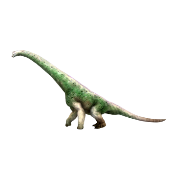 Long Neck Dragon (3D Animated Model)
